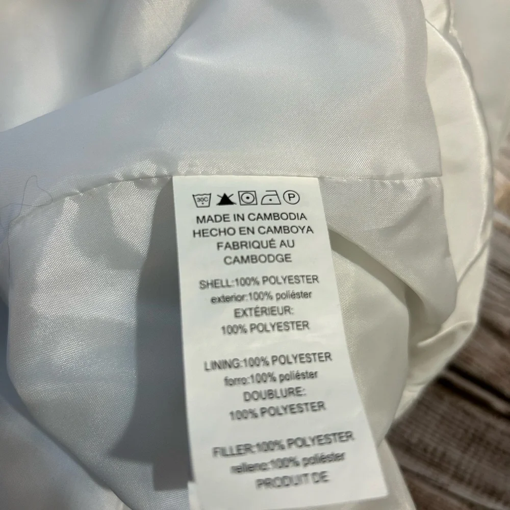 Michael Kors White Quilted Vest